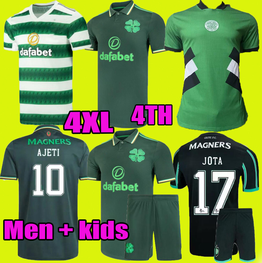2022 Celtic Fourth soccer jerseys home 4th KYOGO JOTA AJETI 2022 2023 ABADA MCGREGOR TURNBULL STARFELT CARTER-VICKERS football shirt Mens Kids player fans, Scotland fans 
2022 Celtic Fourth soccer jerseys home 4th KYOGO JOTA AJETI 2022 2023 ABADA MCGREGOR TURNBULL STARFELT CARTER-VICKERS football shirt Mens Kids player fans, Scotland fans