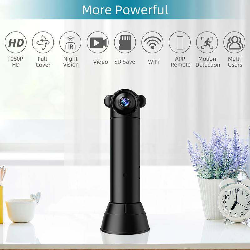 Security Surveillance Camera Wifi 1080P 360 degree Camera Car Smart Home Protect Night Vision Remote Monitor Video Recorder