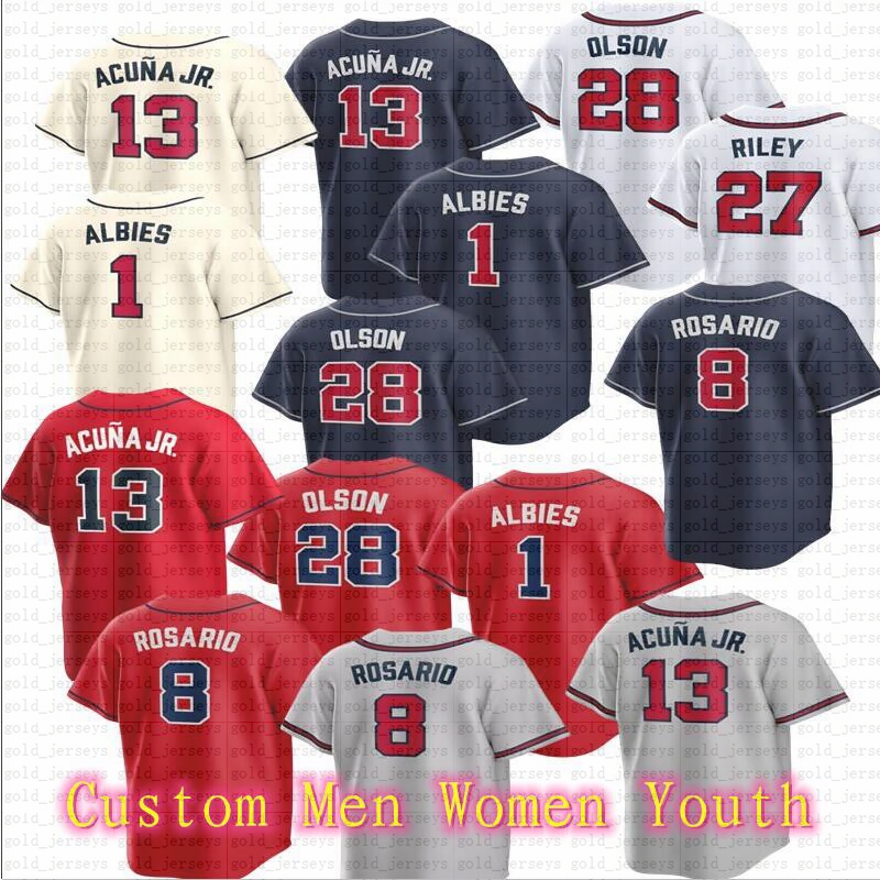 2023 City Connect Baseball Jersey Ronald Acuna Jr. Michael Harris II Ozzie Albies Matt Olson Austin Riley Max Fried Spencer Strider Hank Aaron Chipper Jones Sanders, Men
2023 City Connect Baseball Jersey Ronald Acuna Jr. Michael Harris II Ozzie Albies Matt Olson Austin Riley Max Fried Spencer Strider Hank Aaron Chipper Jones Sanders, Men