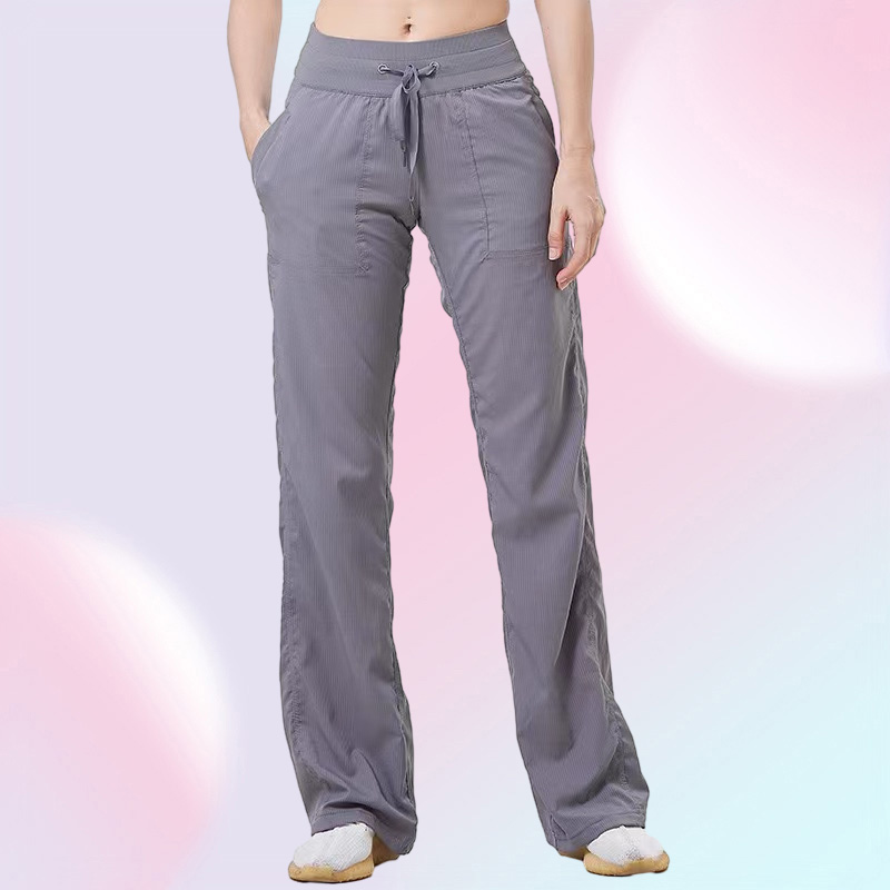 yoga dance studio pant Women Yoga Studio Pants Ladies Quickly Dry Drawstring Running Sports Trousers Loose Dance Jogger Girls Gym Fitness