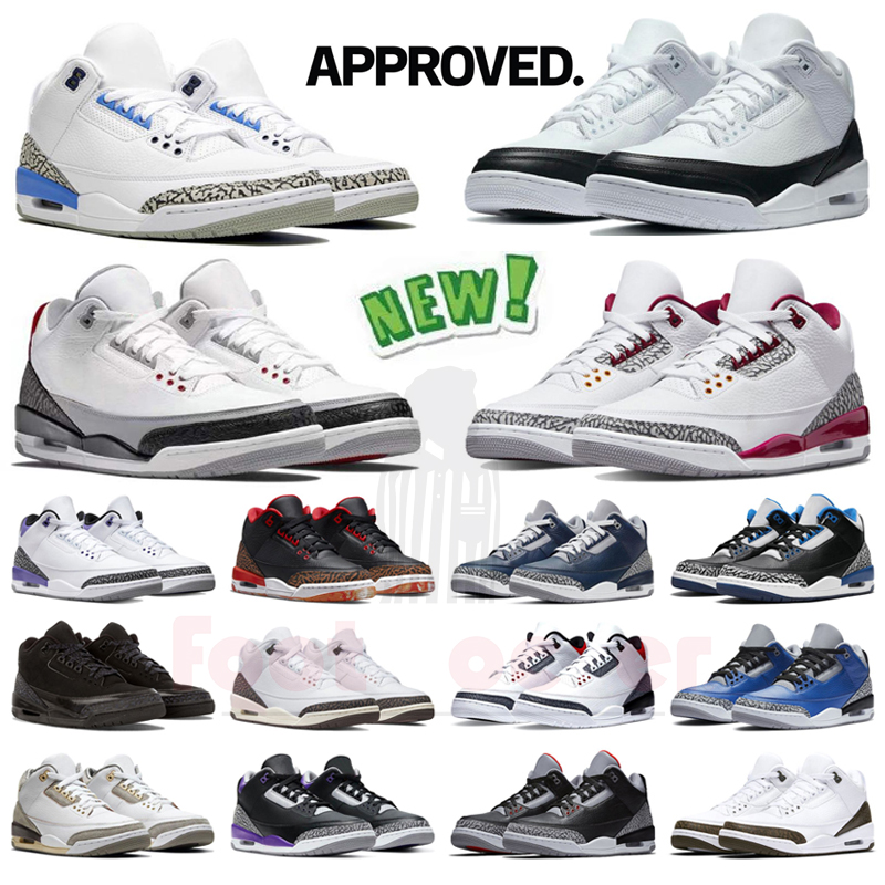 OG 3 Retro Basketball Shoes Men 3s Fire Red Dark Iris Cardinal Neapolitan Archaeo Brown Lucky Pine Green Muslin Desert Elephant Mens Women Trainers Sports Sneakers, 34
OG 3 Retro Basketball Shoes Men 3s Fire Red Dark Iris Cardinal Neapolitan Archaeo Brown Lucky Pine Green Muslin Desert Elephant Mens Women Trainers Sports Sneakers, 34