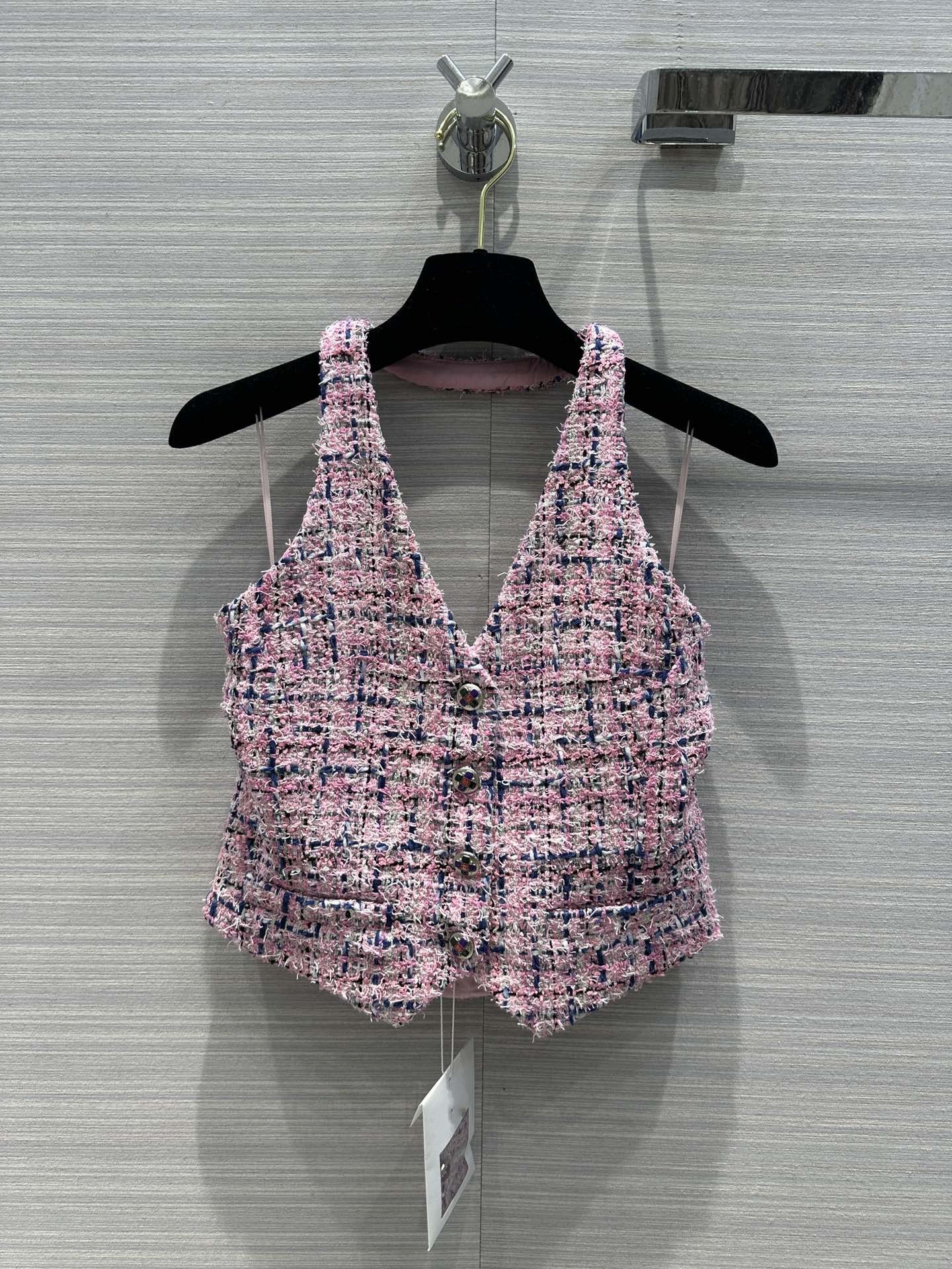 Milan Runway Jackets 2023 Spring Autumn Halter Panelled Women' Designer Tops Brand Same Style Coats 0401-3, Picture color
Milan Runway Jackets 2023 Spring Autumn Halter Panelled Women' Designer Tops Brand Same Style Coats 0401-3, Picture color