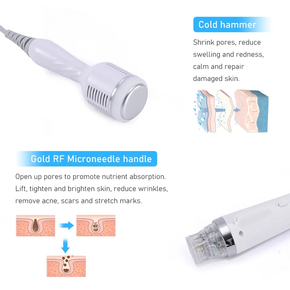 Portable Micro Needle Microneedle Secret Rf Lifting Skin Tightening Fractional Rf Microneedle Machine