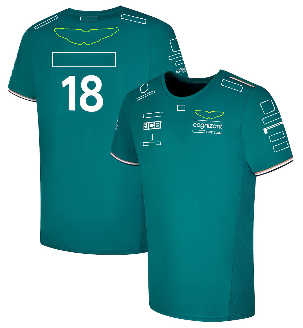 F1 2023 Team T-shirt Formula 1 Racing Polo Shirt T-shirts Driver Race Jersey Summer Men Women Car Fans T-Shirt Official Same Tee Custom free