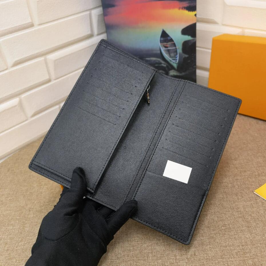 2023 TOP Wallet Fashion designer zipper wallets luxurys Men Women leather bags Classic Letters coin Purse Original Box