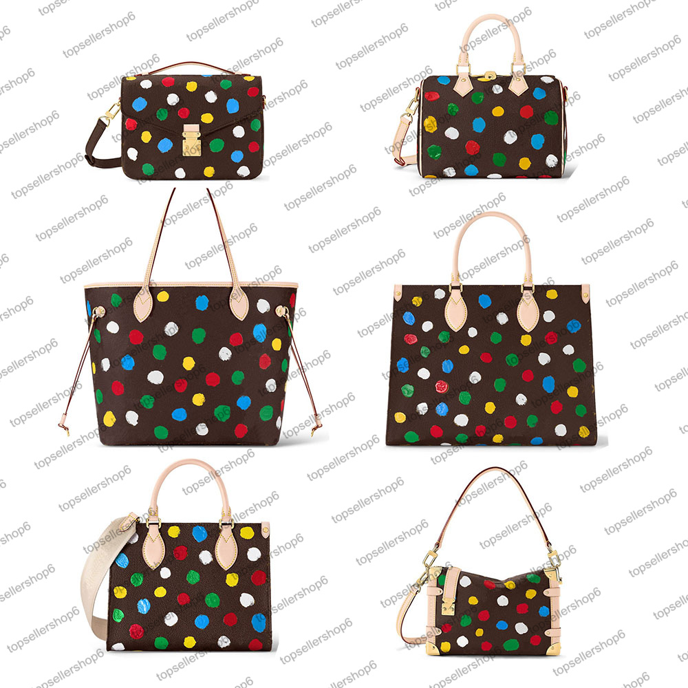 M46381 Designer Women shopping Bag hand-painted colorful dots canvas flower cowhide leather YK OnTheGo PM MM Handbag Purse Tote Shoulderbag M46384, Inovice/no pay
M46381 Designer Women shopping Bag hand-painted colorful dots canvas flower cowhide leather YK OnTheGo PM MM Handbag Purse Tote Shoulderbag M46384, Inovice/no pay
