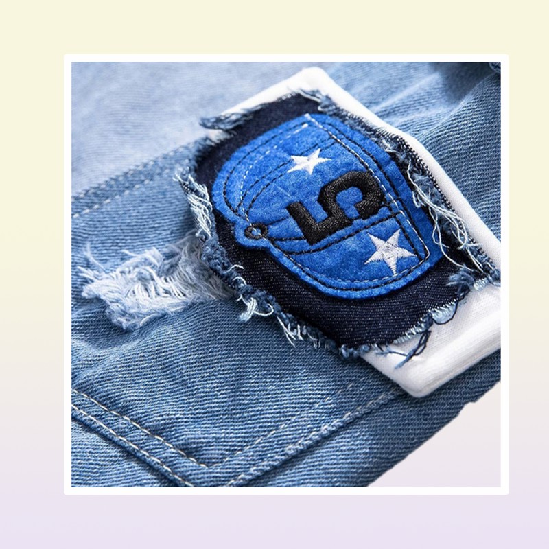 Songsanding Men Denim Jacket Streetwear Hip Hop Men039s Hooded Jean Jackets Male Casual Loose Outerwear Spring Fashion Sli