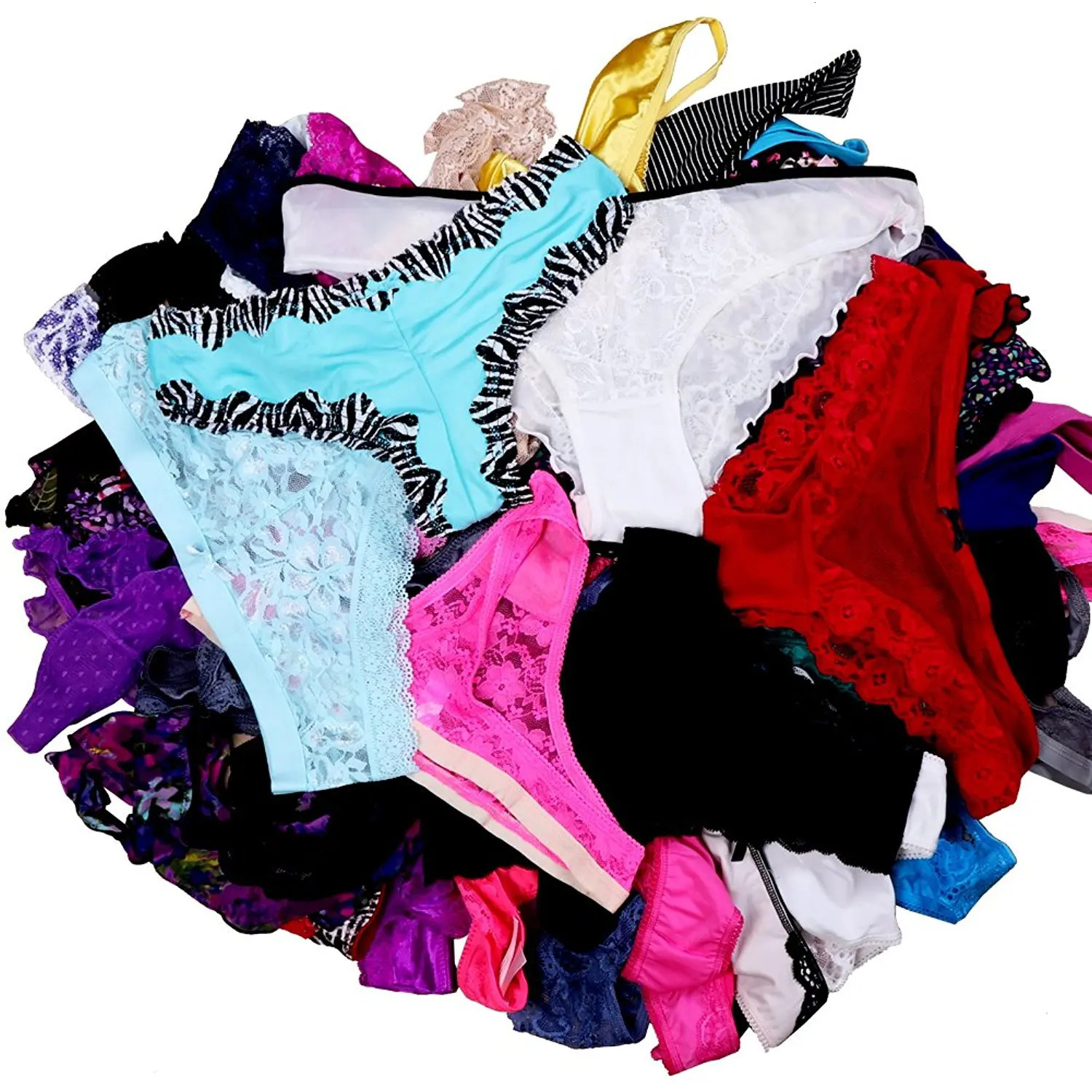 Women's Panties 10PCS US S2XL Sexy Underwear Kinds of Women Tback Thong Gstring Underpants Lacy 231031