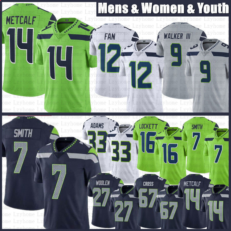 DK Metcalf Geno Smith Custom Football Jersey Kenneth Walker III Tariq Woolen Tyler Lockett Jamal Adams Jordyn Brooks Coby Bryant Quandre Diggs Michael Dickson Fans, Youth
DK Metcalf Geno Smith Custom Football Jersey Kenneth Walker III Tariq Woolen Tyler Lockett Jamal Adams Jordyn Brooks Coby Bryant Quandre Diggs Michael Dickson Fans, Youth