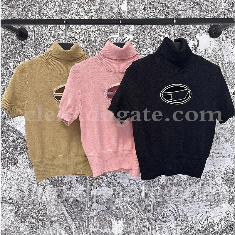 Fashion Knitted Short Sleeve Women' T-shirt High Neck Short Sleeve Top Black Pink Apricot SML, #1 black
Fashion Knitted Short Sleeve Women' T-shirt High Neck Short Sleeve Top Black Pink Apricot SML, #1 black