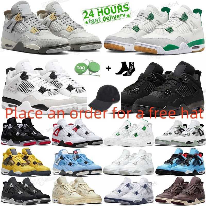 4 basketball shoes for men women 4s Pine Green Military Black Cat Sail Red Thunder White Cactus Jack University Blue Infrared Cool Grey mens sports sneakers 36-47, 21# pure money
4 basketball shoes for men women 4s Pine Green Military Black Cat Sail Red Thunder White Cactus Jack University Blue Infrared Cool Grey mens sports sneakers 36-47, 21# pure money