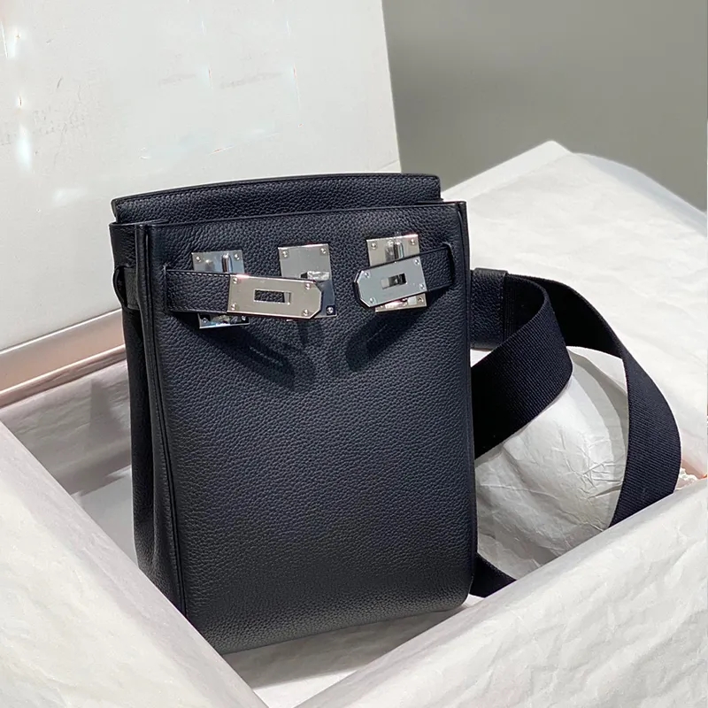 Evening Bags 10A Hac A Dos Designer Crossbody Waist Bags Women Men Purse Black Shoulder Backpack Handbag Square Flap Clutch Wallet Satchel Fashion Leather Phone Bag