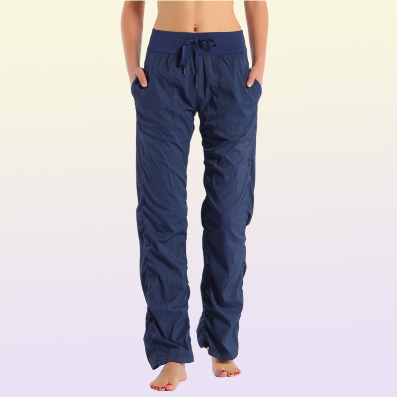 Yoga Dance Pants High Waist Gym Sport Relaxed Lady Loose Leggings Women Sports Tights Gym sweatpants Femme outdoor Jogging Trouser