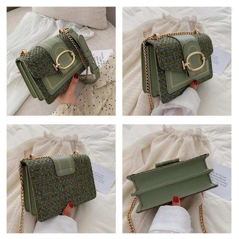 Evening Bags KUROYABU High Quality Vintage hot Shoulder Personality Designer Crossbody Fashion Trend Lightweight Chic Women