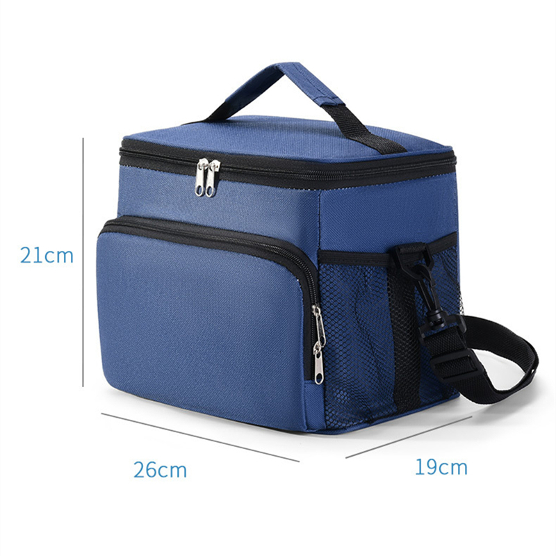 Lunch Bags Large Capacity Portable Lunch Box Bags For Women Men Fridge Thermal Cooler Meal Pouch Bento Insulated Tote Travel Work Food Bag 230331