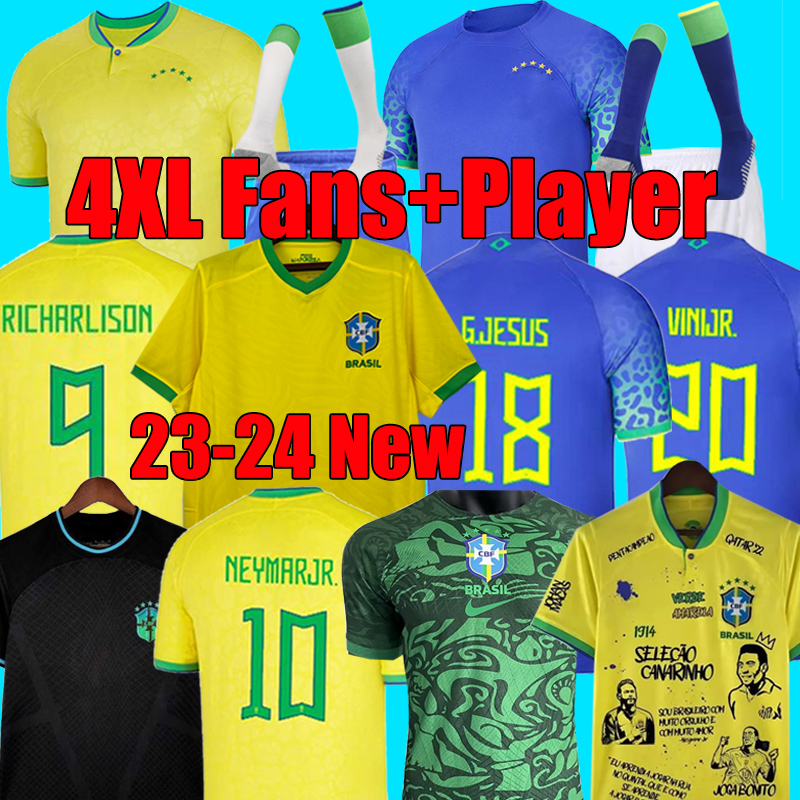 4XL 2023 soccer jerseys BrAzIlS Camiseta de futbol PAQUETA football shirt ANTONY JESUS RICHARLISON PELE CASEMIRO bRaSil 23/24 maillots football men women kids SET, 22-23 away player
4XL 2023 soccer jerseys BrAzIlS Camiseta de futbol PAQUETA football shirt ANTONY JESUS RICHARLISON PELE CASEMIRO bRaSil 23/24 maillots football men women kids SET, 22-23 away player