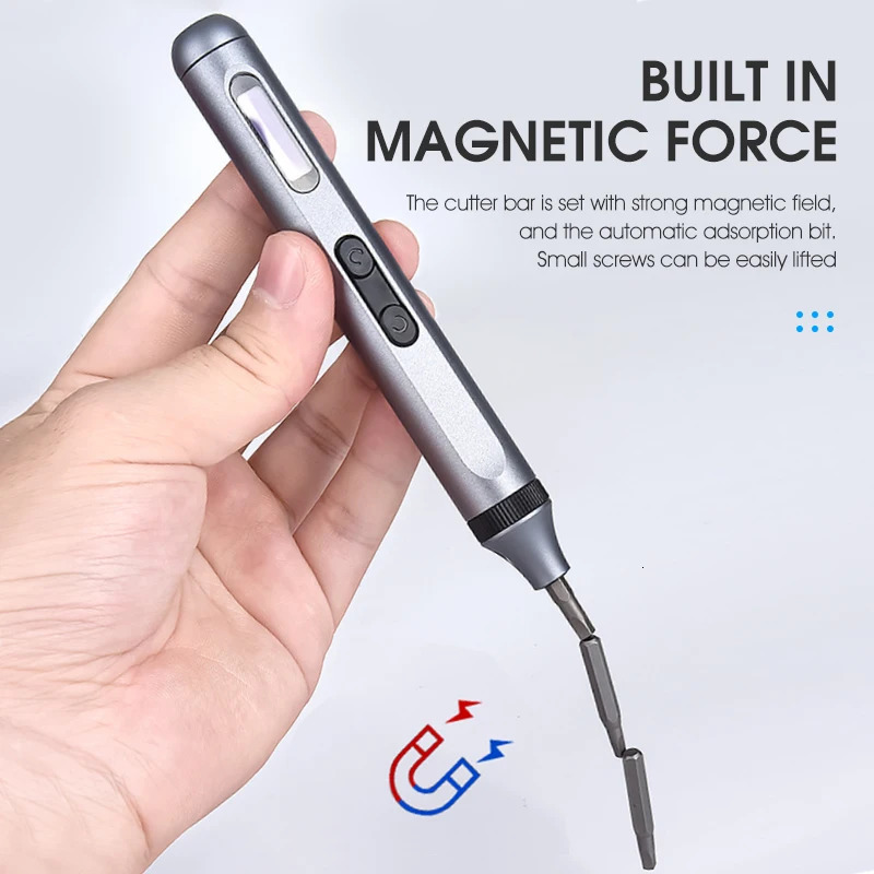 Screwdrivers KEITHERN Rechargeable Cordless Electric Screwdriver Large Capacity Power Screw Driver Set Precision Equipment Repair Multi Tools 231101