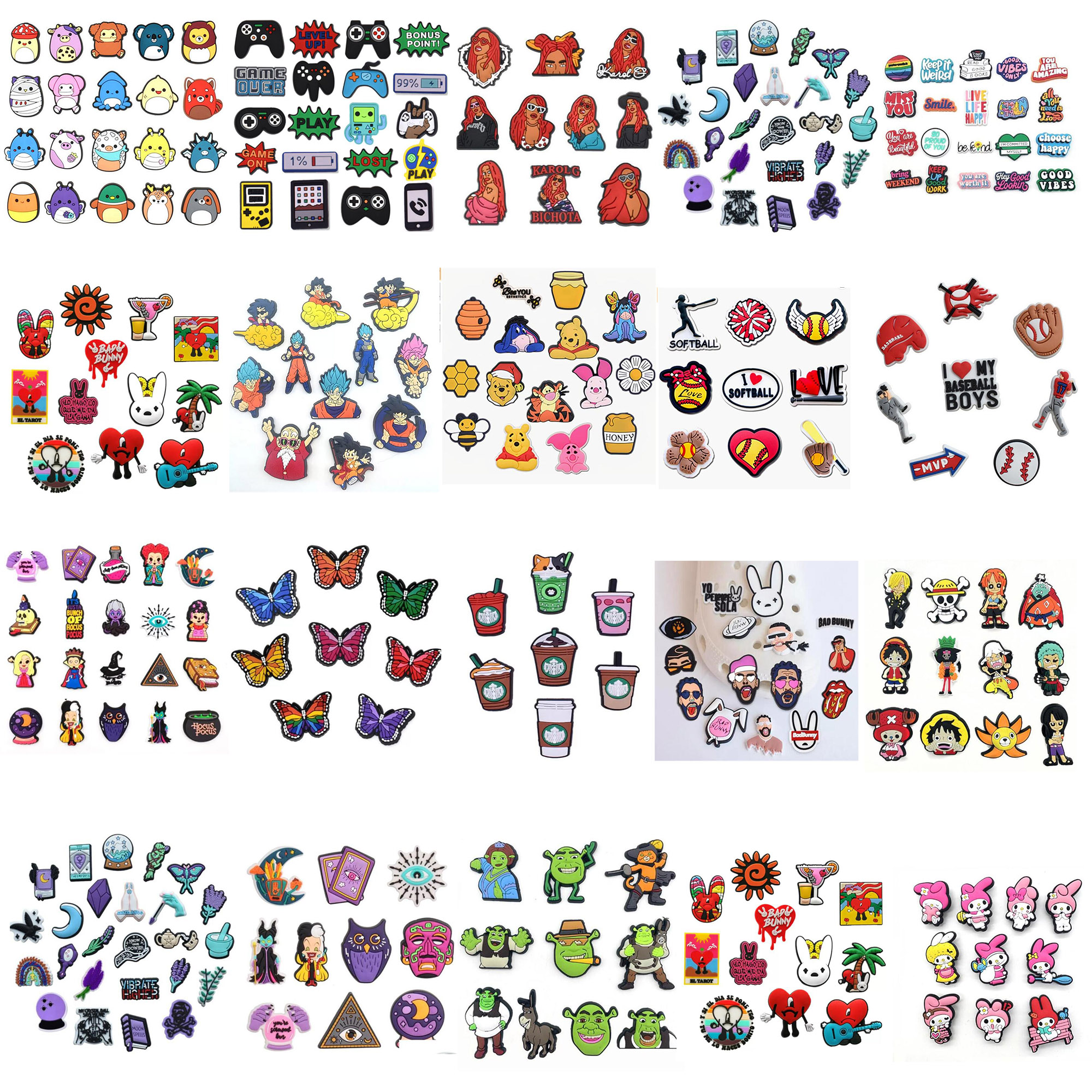 Wholesale Pvc Cartoon Croc Charms Shoe Decoration Buckle Accessories Clog Pins Charm Buttons
Wholesale Pvc Cartoon Croc Charms Shoe Decoration Buckle Accessories Clog Pins Charm Buttons