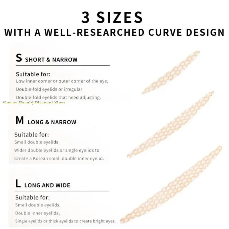 Eyelid Tools 3 Boxes Unny Eyelid Tape Sticker Invisible Double Eyelid Paste Stripe Self-adhesive Natural Bigger Eyes Makeup Tool 231102