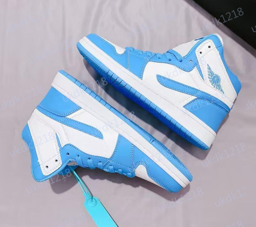 Basketball Shoes Air Jumpman 1 Mid UNC University Blue TALL runing Sports Sneakers Casual Shoes BQ6472-141
Basketball Shoes Air Jumpman 1 Mid UNC University Blue TALL runing Sports Sneakers Casual Shoes BQ6472-141
