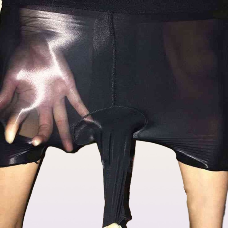 Men039s Socks Men Sexy Shorts Tights Stockings Penis Pouch Sheath Ultra Thin Sheer Pantyhose Bodysuit 3 Colors14732140