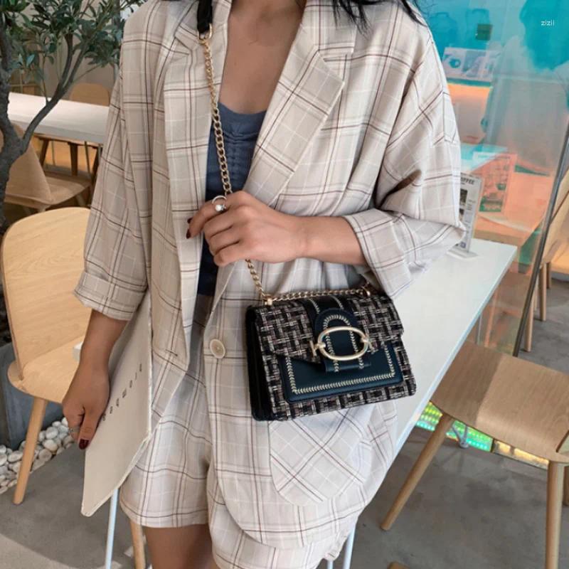 Evening Bags KUROYABU High Quality Vintage hot Shoulder Personality Designer Crossbody Fashion Trend Lightweight Chic Women
