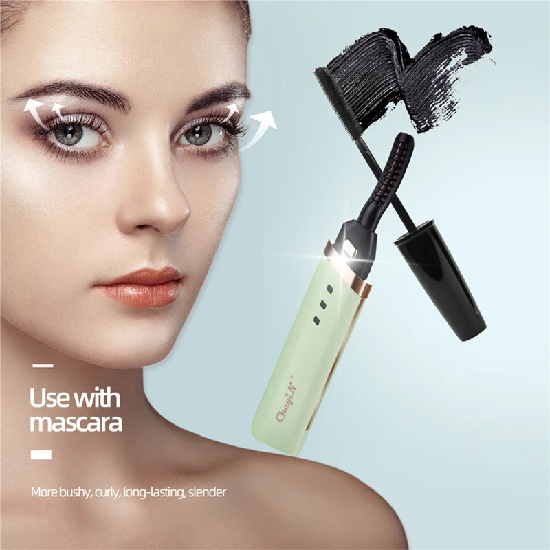 Eyelash Curler Electric Eyelash Curler USB Rechargeable Mini Adjusted Heated Eyelash Long Lasting Ironing Eyelash Curler Beauty Makeup Tool 231102