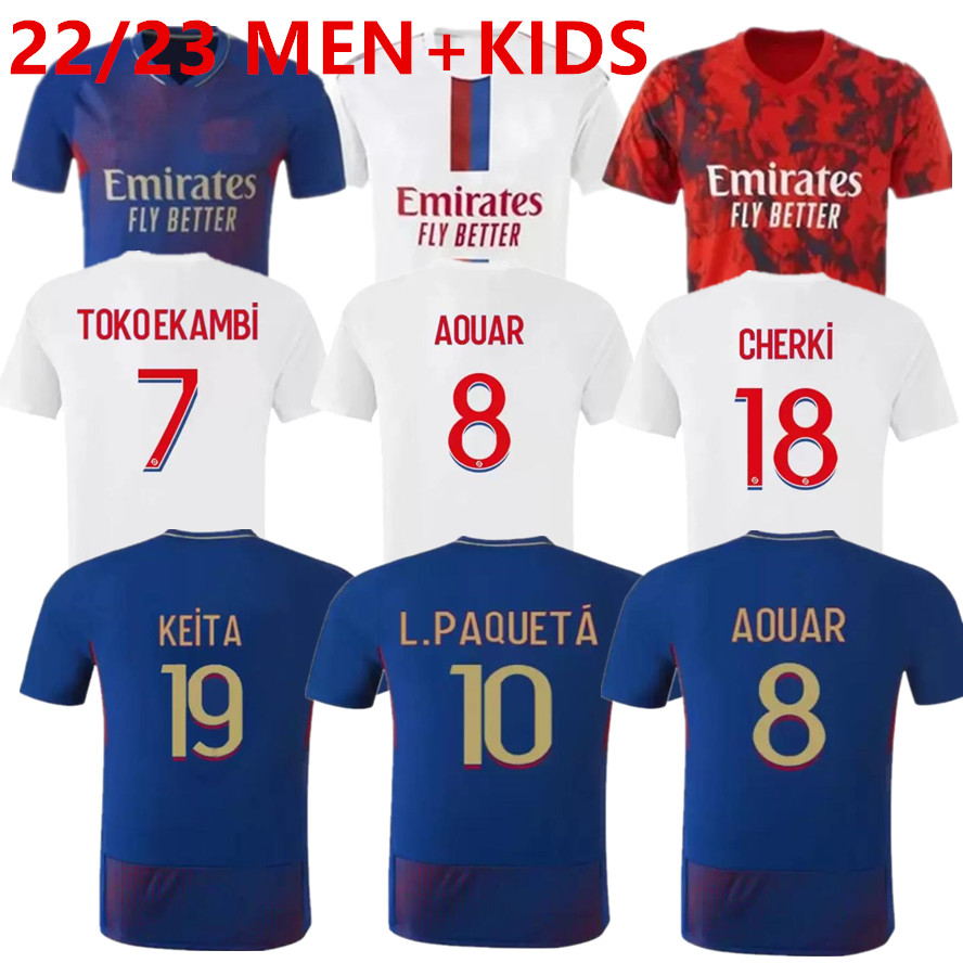 2023 Lyon tops Soccer Jerseys Sweatshirt TETE OL 4th blue AOUAR TAGLIAFICO Football shirts 22 23 Maillot de Foot TRAORE chandal futbol man kids kits equipment, 22 23 3rd kids ocks
2023 Lyon tops Soccer Jerseys Sweatshirt TETE OL 4th blue AOUAR TAGLIAFICO Football shirts 22 23 Maillot de Foot TRAORE chandal futbol man kids kits equipment, 22 23 3rd kids ocks
