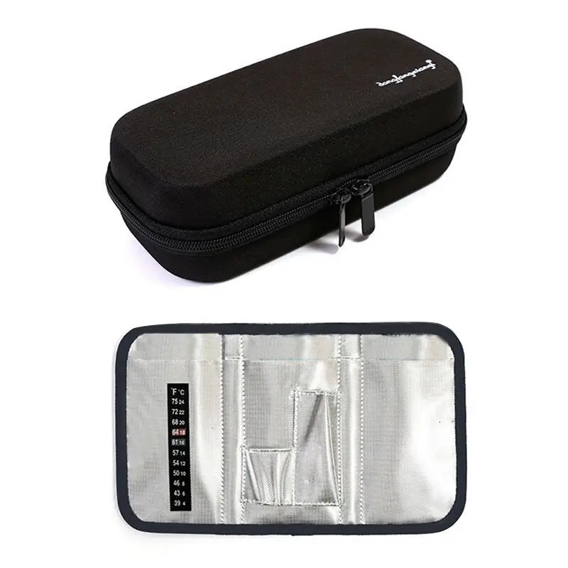 Ice Packs/Isothermic Bags EVA Insulin Bag Storage Protector Bag Insulin Cooler Travel Pocket Packs Pouch Freezer Box For Diabetes People 231019