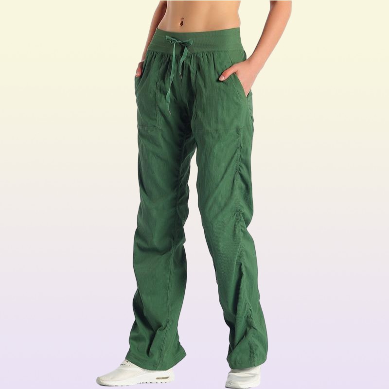 Women039s Pants Capris High Quality Loose Workout Dance Studio Waist Sports For Women Casual Gym Long Wide Leg4019696