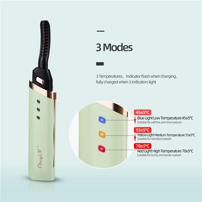 Eyelash Curler Electric Eyelash Curler USB Rechargeable Mini Adjusted Heated Eyelash Long Lasting Ironing Eyelash Curler Beauty Makeup Tool 231102