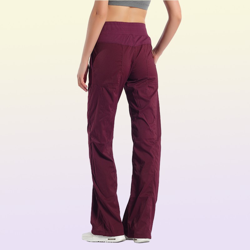 Yoga Dance Pants High Waist Gym Sport Relaxed Lady Loose Leggings Women Sports Tights Gym sweatpants Femme outdoor Jogging Trouser
