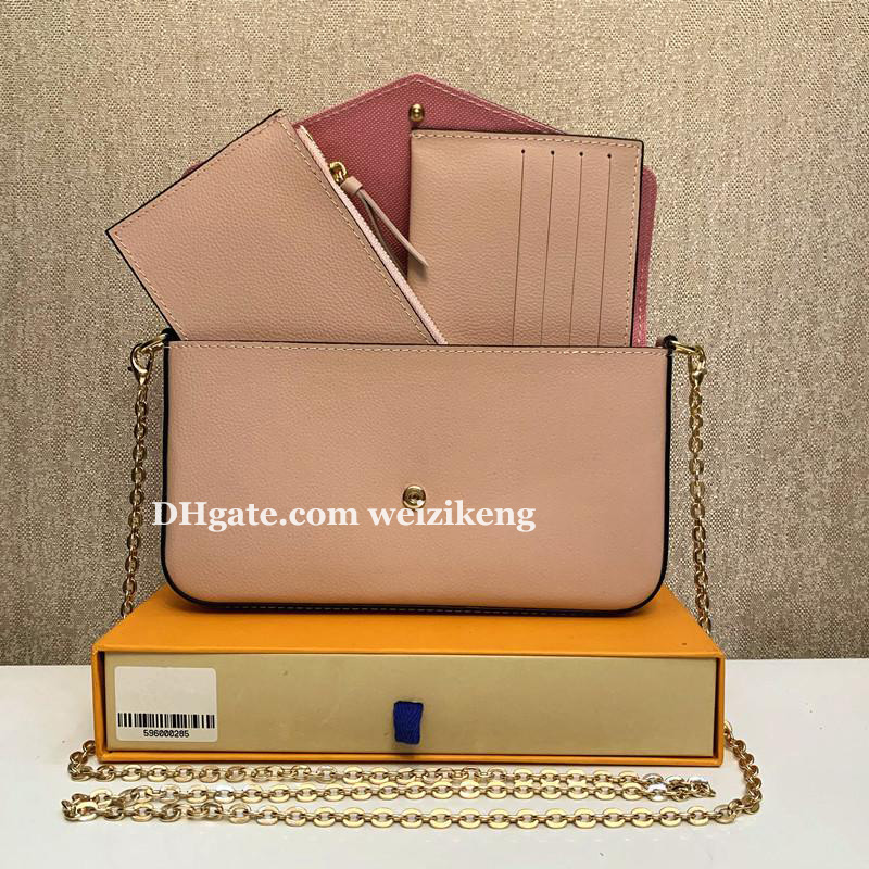 Fashion bag set High quality 3-piece Women handbag Luxury Designers Bags set High quality Chain Classic Fashion bag, White flower
Fashion bag set High quality 3-piece Women handbag Luxury Designers Bags set High quality Chain Classic Fashion bag, White flower