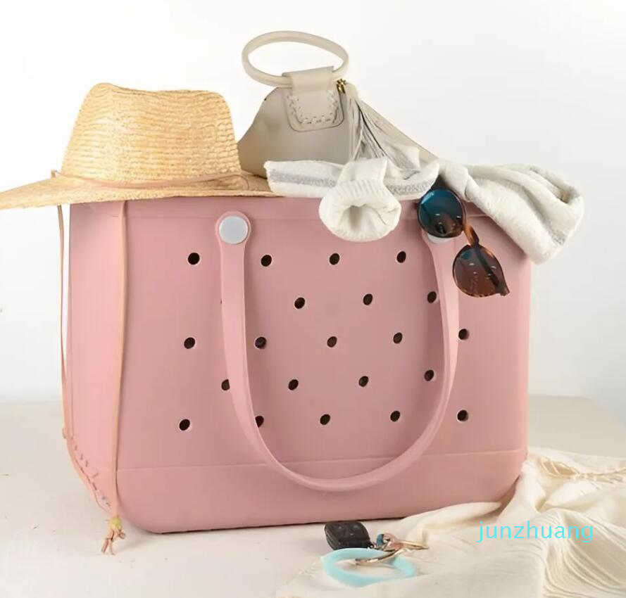Large Beach Bag Summer EVA Basket Women Rubber Picnic Beach Tote Bag With Waterproof Handbag Pouch Shopping Shoulder Bag, 16
Large Beach Bag Summer EVA Basket Women Rubber Picnic Beach Tote Bag With Waterproof Handbag Pouch Shopping Shoulder Bag, 16