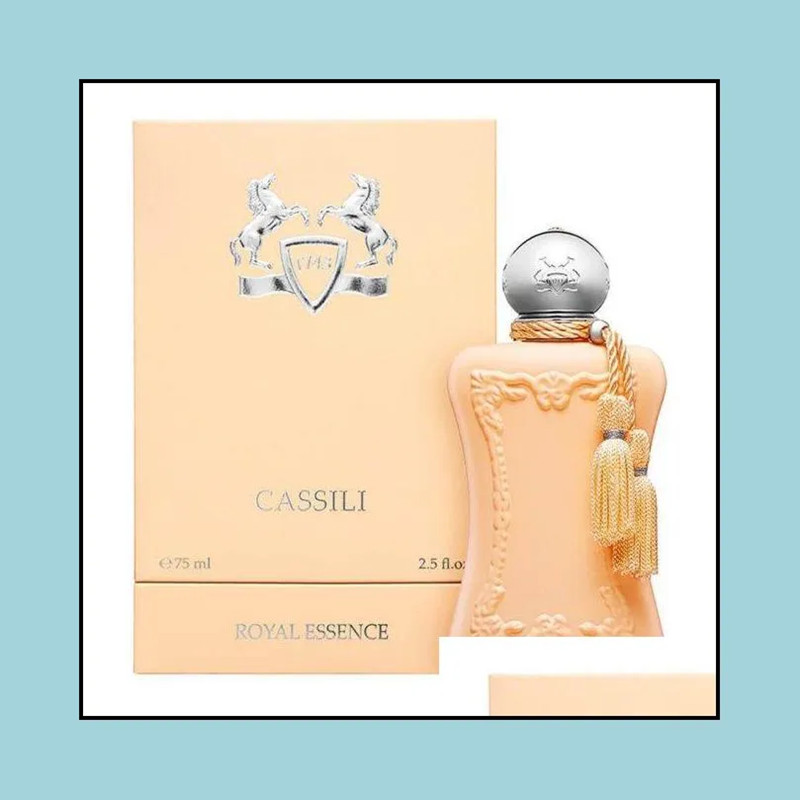 Perfume Bottle Paris Brand Oriana Perfume 75ml Woman Sexy Fragrance Spray Delina Sedbury Cassili Meliora EDP Rosee Parfums de-Marly Royal Essence Fast Sh
Perfume Bottle Paris Brand Oriana Perfume 75ml Woman Sexy Fragrance Spray Delina Sedbury Cassili Meliora EDP Rosee Parfums de-Marly Royal Essence Fast Sh