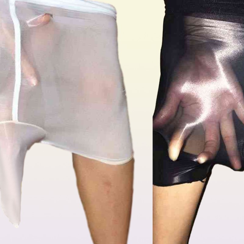 Men039s Socks Men Sexy Shorts Tights Stockings Penis Pouch Sheath Ultra Thin Sheer Pantyhose Bodysuit 3 Colors14732140