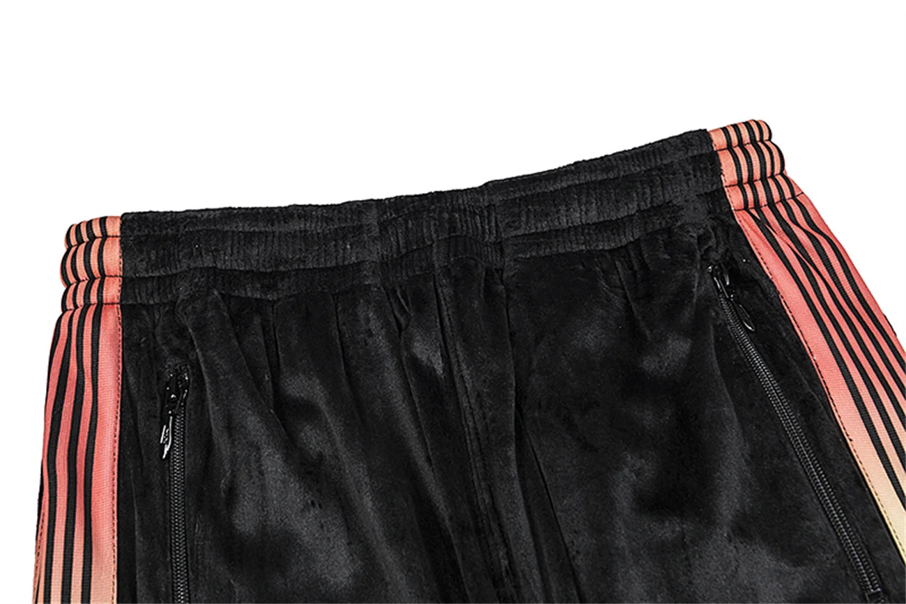 Fashion Gradient Plush Casual Pants Straight Loose Pants Unisex