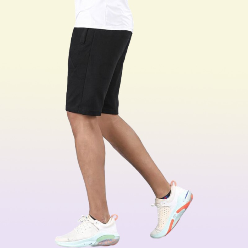 yoga clothes men039s new quickdrying solid color sports leisure running fitness fivepoint shorts with pockets
