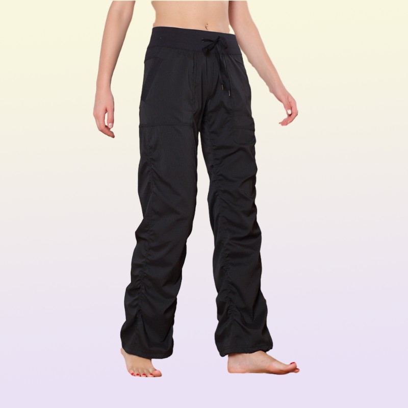 Yoga Dance Pants High Waist Gym Sport Relaxed Lady Loose Leggings Women Sports Tights Gym sweatpants Femme outdoor Jogging Trouser
