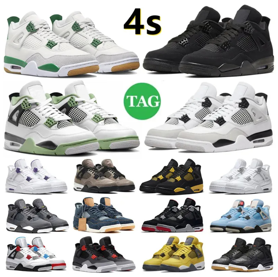 4 4s Men Women BasketBall Shoes Pine Green Seafoam Military Black Cat Canvas Red Thunder White Oreo Midnight Navy UNC Blue Sail Infrared Mens Trainers Sports Sneakers, Canyon purple
4 4s Men Women BasketBall Shoes Pine Green Seafoam Military Black Cat Canvas Red Thunder White Oreo Midnight Navy UNC Blue Sail Infrared Mens Trainers Sports Sneakers, Canyon purple
