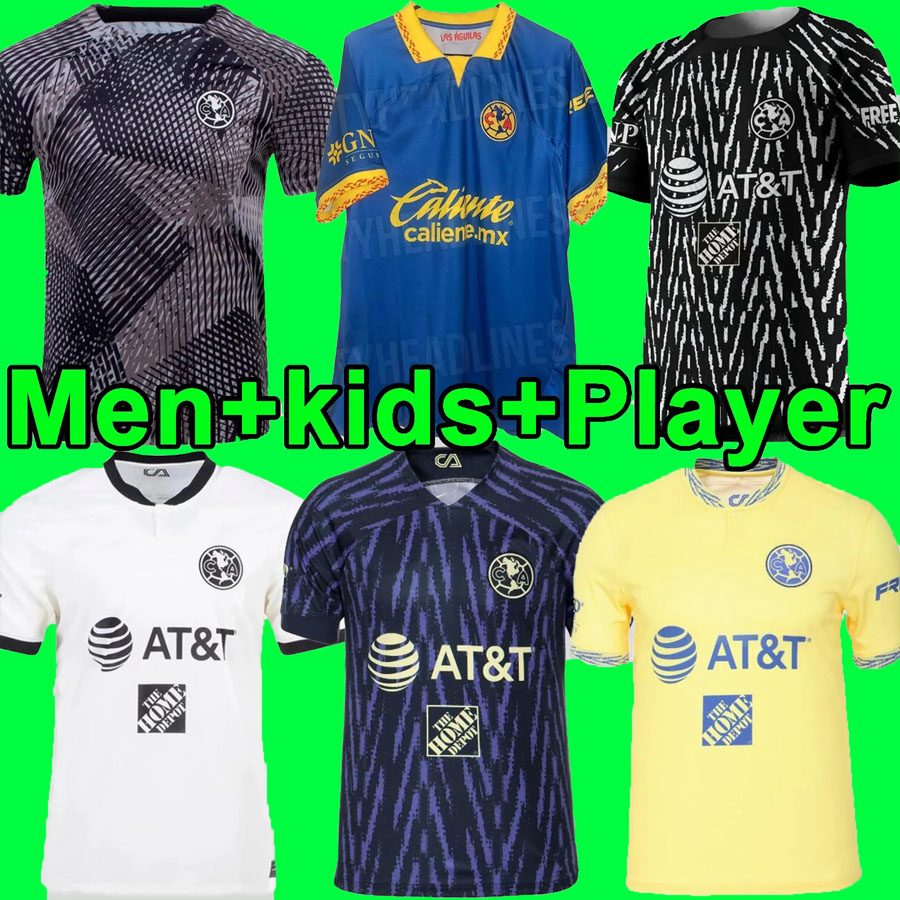 Soccer Jerseys liga mx 23 24 Club America HENRY D.VALDES 3RD R.MARTINEZ FIDALGO 2023 HOME AWAY Third maillot slim player version GK kids Football training Shirts, Fans
Soccer Jerseys liga mx 23 24 Club America HENRY D.VALDES 3RD R.MARTINEZ FIDALGO 2023 HOME AWAY Third maillot slim player version GK kids Football training Shirts, Fans