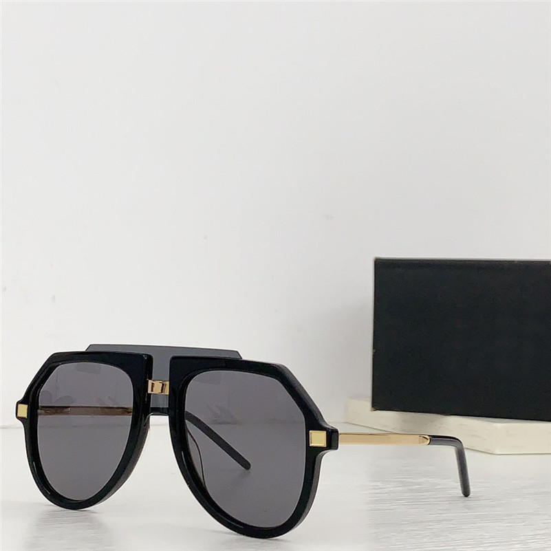 New fashion design pilot sunglasses 6195 acetate frame integrated lens popular and generous style outdoor UV400 outdoor protection glasses