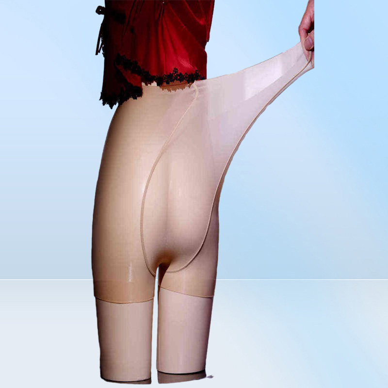 Women Sexy Transparent Underwear Shorts Boxers Ultra Thin Strectch Glossy Panties Sexy See Through Oil Shinny Smooth Underpants T24477566