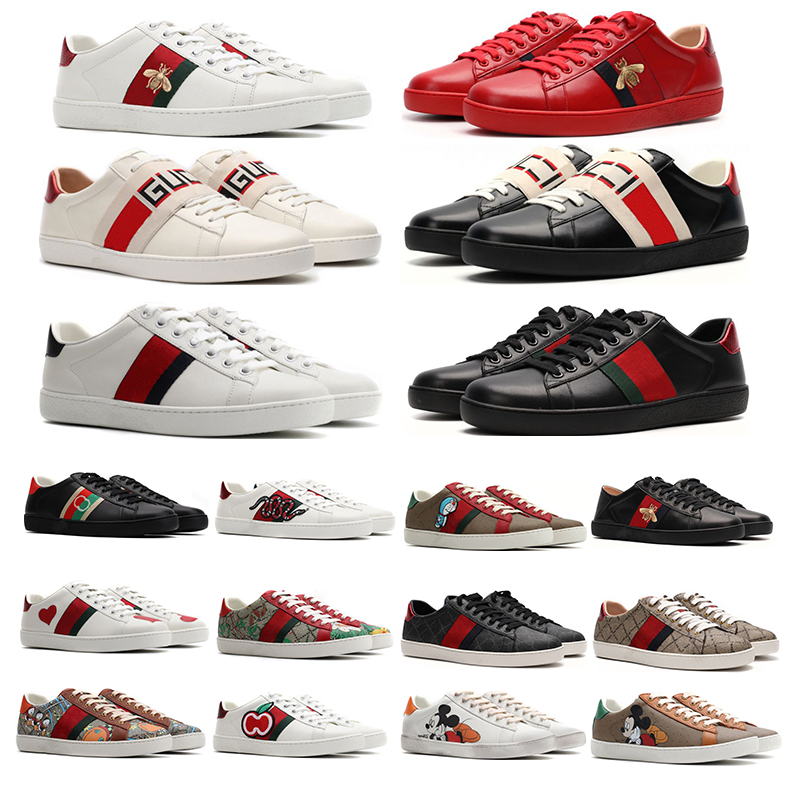 

Designer Mens Womens Casual Shoes Bee Ace Sneakers With Box Low Shoe Sports Trainers Tiger Embroidered White Red Black Stripes walking colorful jogging sneaker, Light tan