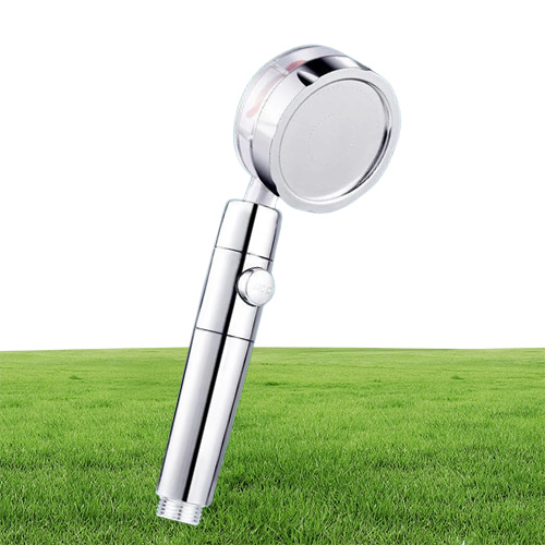 2022 Shower Head Water Saving Flow 360 Degree Rotation With Small Fan Abs Rain High Pressure Nozzle Bathroom Accessories8728702