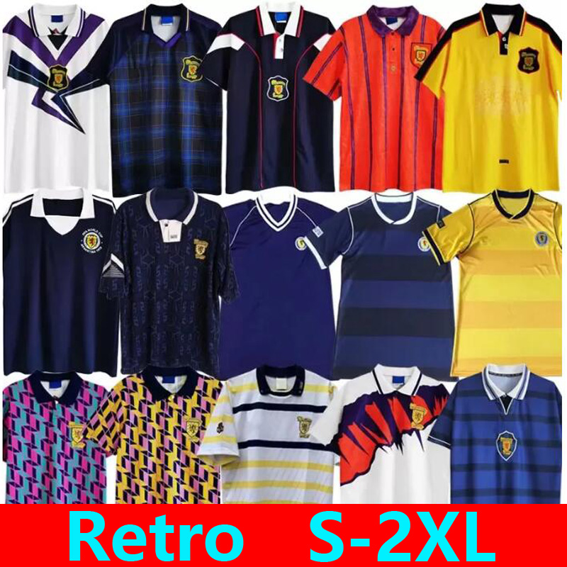 1978 1982 1986 1990 Scotland Retro Soccer Jerseys 150th Anniversary 1991 1992 1993 1994 1996 1998 2000 Vintage Collection Special football shirts STACHAN McSTAY kit, 86 away
1978 1982 1986 1990 Scotland Retro Soccer Jerseys 150th Anniversary 1991 1992 1993 1994 1996 1998 2000 Vintage Collection Special football shirts STACHAN McSTAY kit, 86 away