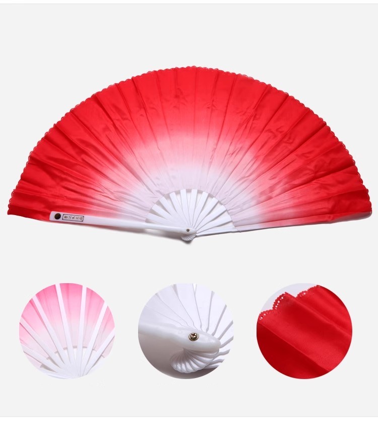 10pcs/lot Chinese Dance Fan Silk Veil 5 Colors Available For Wedding Party Favor Gift