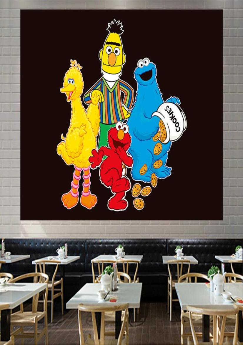Tapestry trend Sesame Street background cloth wall cloth room layout bedside decoration tapestry8101282
Tapestry trend Sesame Street background cloth wall cloth room layout bedside decoration tapestry8101282