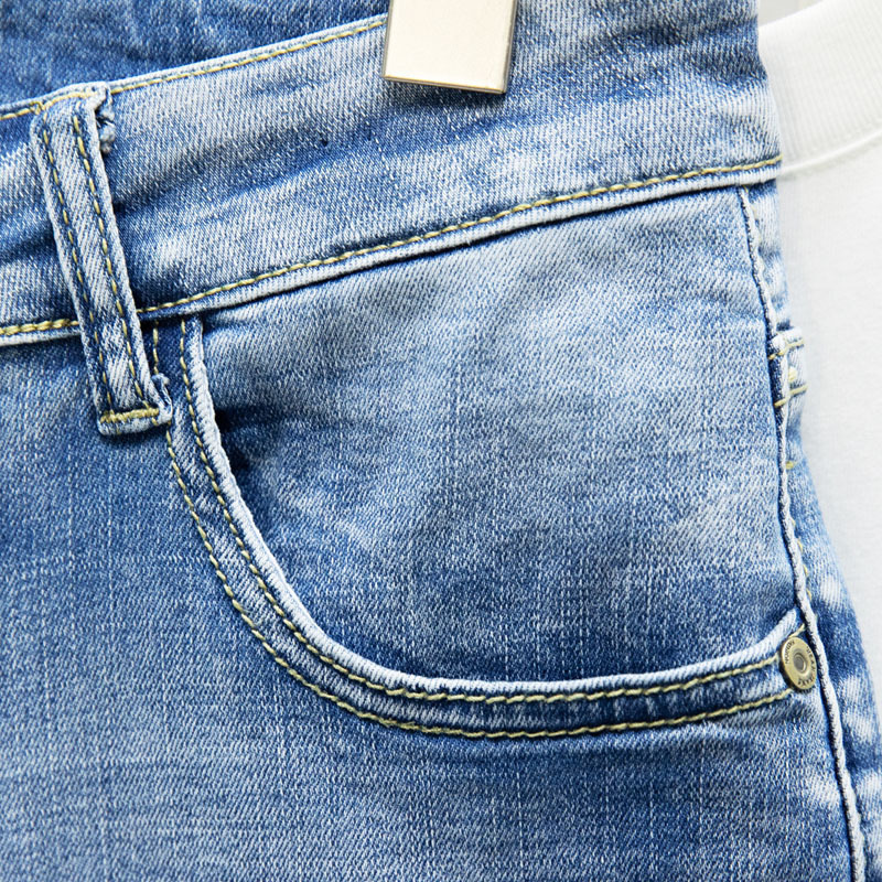 Men's Shorts Summer Casual Denim Shorts Men's Fashion Blue Knee Pants Slim Fit Classic Men's Clothing Jeans 230403