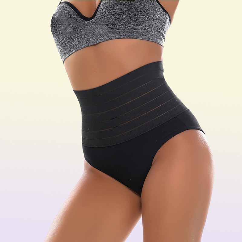 Women039s Plus Size Underwear Womens Panties High Waist Tummy Control Briefs Female Trainer Shaping Underpants Butt Lifter Shap7121837